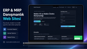 ERP & MRP Danışmanlık Web Sitesi