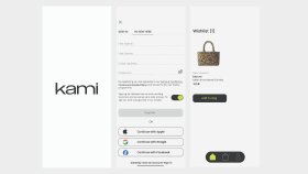 KAMİ- Konsept  UI/UX Tasarımı 