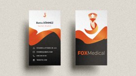 Fox Medical - Kartvizit Tasarımı