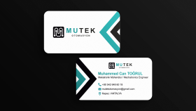 Mutek Otomasyon Kartvizit Tasarımı