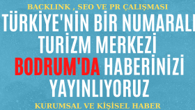 Bodrum'da yerel gazetede haberinizi yaparım