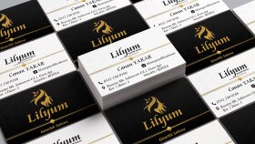 Lilyum Güzellik Merkezine yaptığımız kartvizit tasarımı