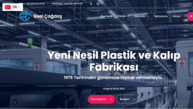 Reel Çağdaş Plastik Fabrikasının Sitesini Tamamladım