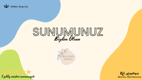 size profesyonel sunumlar hazırlayabilirim