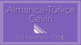 Almanca-Türkçe Çeviri