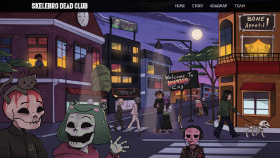 Skelebro Dead Club NFT Web Site Tasarımı