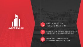 Ayder Emlak Kartvizit Tasarımı