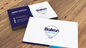 Balkan Makina - Kartvizit Tasarımı