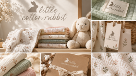 Little Cotton Rabbit - Logo 