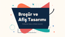 profesyonel broşür ve afiş tasarımı hazırlıyorum