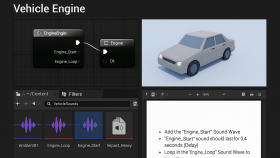 Unreal Engine Araç Simülasyonu Ses Sistemi (Stage-1)