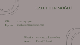 İsteğe dayalı kartvizitler