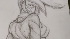 League Of Legends Akali Çizimi