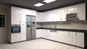 3D FULL HD MUTFAK ÇİZİMİ