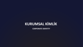 Markanıza ait kimlik