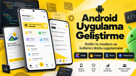 Kotlin ile ihtiyacınıza özel Android uygulaması geliştiririm