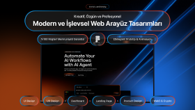 modern ve işlevsel web arayüz tasarımları tasarlayabilirim