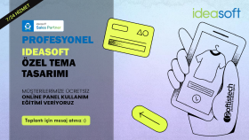 ideasoft e-ticaret sitenize özel tema tasarımı yaparım