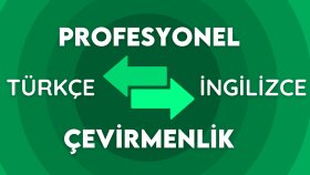 metin ve video çevirileri yapabilirim