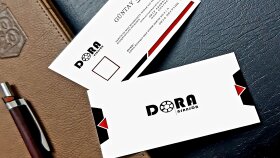 Dora Asansör Kartvizit Tasarımı