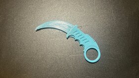 Karambit Replikası (PLA, Turkuaz)