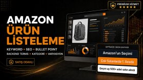 Amazon SEO, Keyword ve Yüksek Satış Odaklı ilan hazırlarım