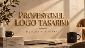 markanız için modern ve şık logo tasarımları yaparım