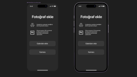 Dövme Stüdyosu Mobil Uygulama UI
