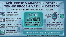 yapay zeka entegreli web sitesi ve teknik rapor hazırlarım