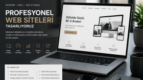modern ve SEO uyumlu profesyonel web siteleri yaparım