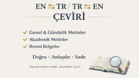 genel ve akademik metinler için çeviri yaparım