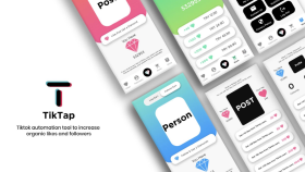 Tiktap - Mobile UI/UX Design - Mobile Store View