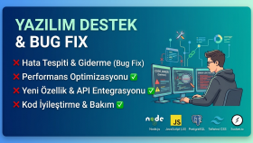 sizin için projelerinize teknik destek verebilirim
