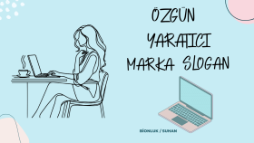 özgün ve yaratıcı slogan ve marka adı tasarlayabilirim