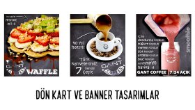 ETKİLEYİCİ SOSYAL MEDYA BANNERLARI & DÖN KARTLAR & AFİŞLER