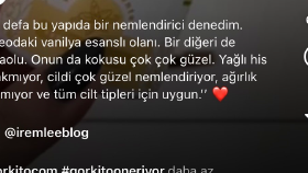 Markanın reelimi sayfasında paylaşması