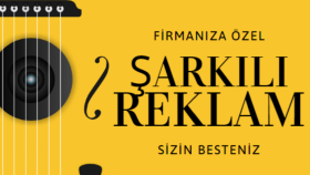 size şarkılı reklam (jingle) yapabilirim.