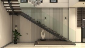 Villa iç mekan 3d tasarım