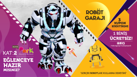Robot Garajı Maltepe Park Reklam&Banner Tasarımı