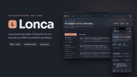 Lonca — Topluluk Platformu ve Yönetim Paneli Tasarımı