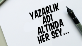 yazarlık adı altında geçen her şeyi yaparım