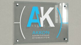 Akkon Elektrik Elektronik firmasına yaptığımız logo tasarımı