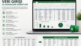 Excel Veri Girişi ve Düzenleme Örnek Çalışması