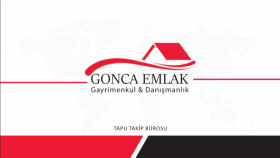 Gonca Emlak Kartvizit Tasarımı