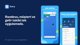 Entry: Randevu, Müşteri & Gelir Takip Uygulaması