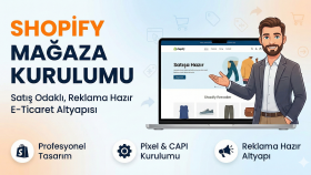 satış odaklı profesyonel Shopify sitesi kurarım