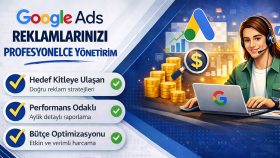 Google Ads reklamlarınızı profesyonelce yönetirim