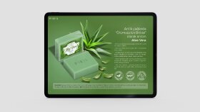 Pırıl Sabunları E-Katalog Tasarımı
