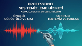 ses kalitesini bozmadan dip ses ve gürültüyü silerim