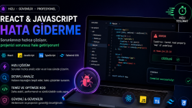 React ve JavaScript projelerinizde hata gideririm